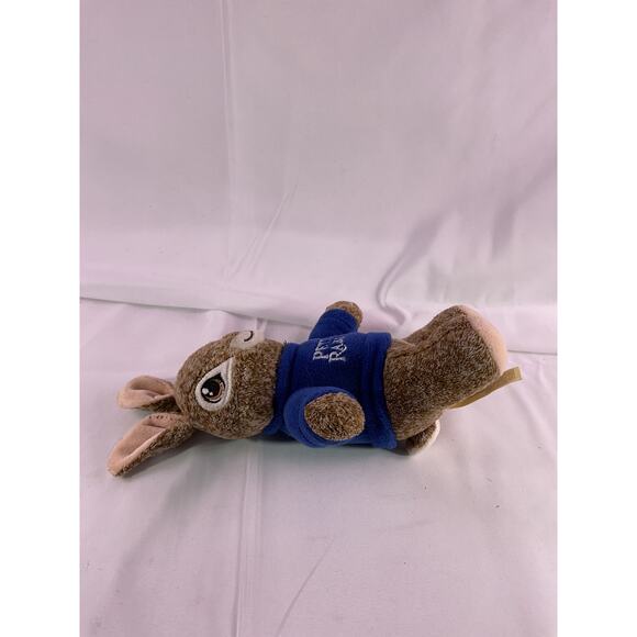 DanDee Peter Rabbit Squishy Animal Plush Toy 2022 For Ages 3+ 8" Tall Brown - Picture 4 of 11